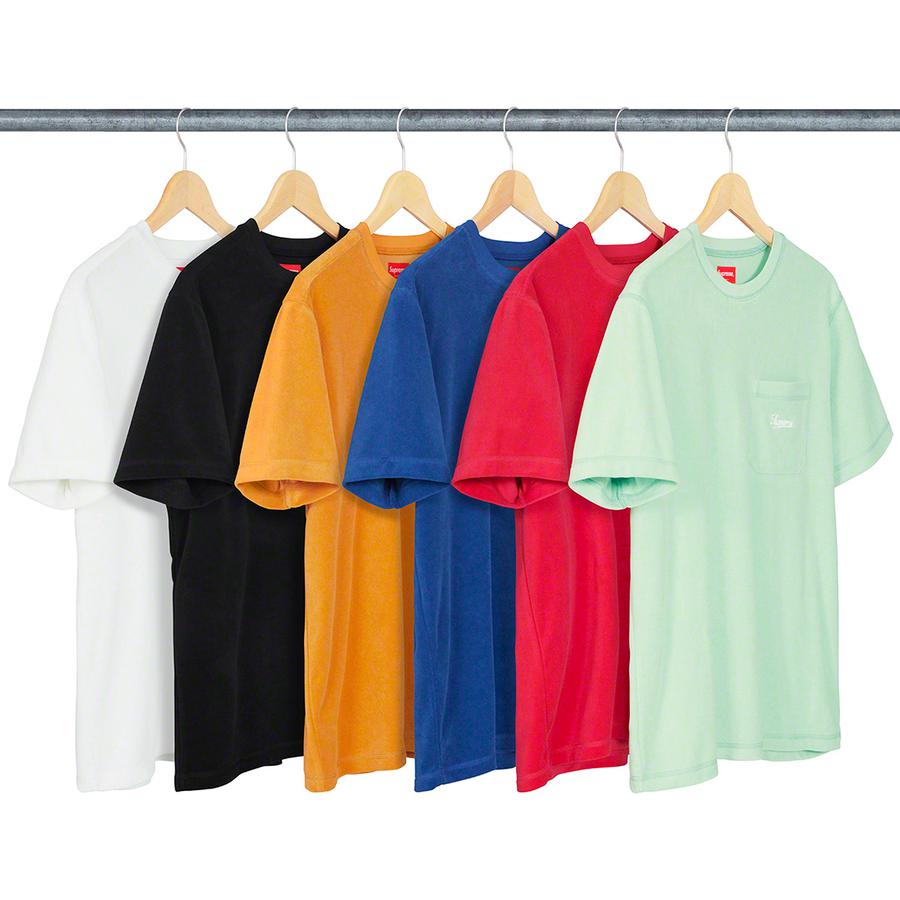 Details on Terry Pocket Tee from spring summer
                                            2019 (Price is $78)