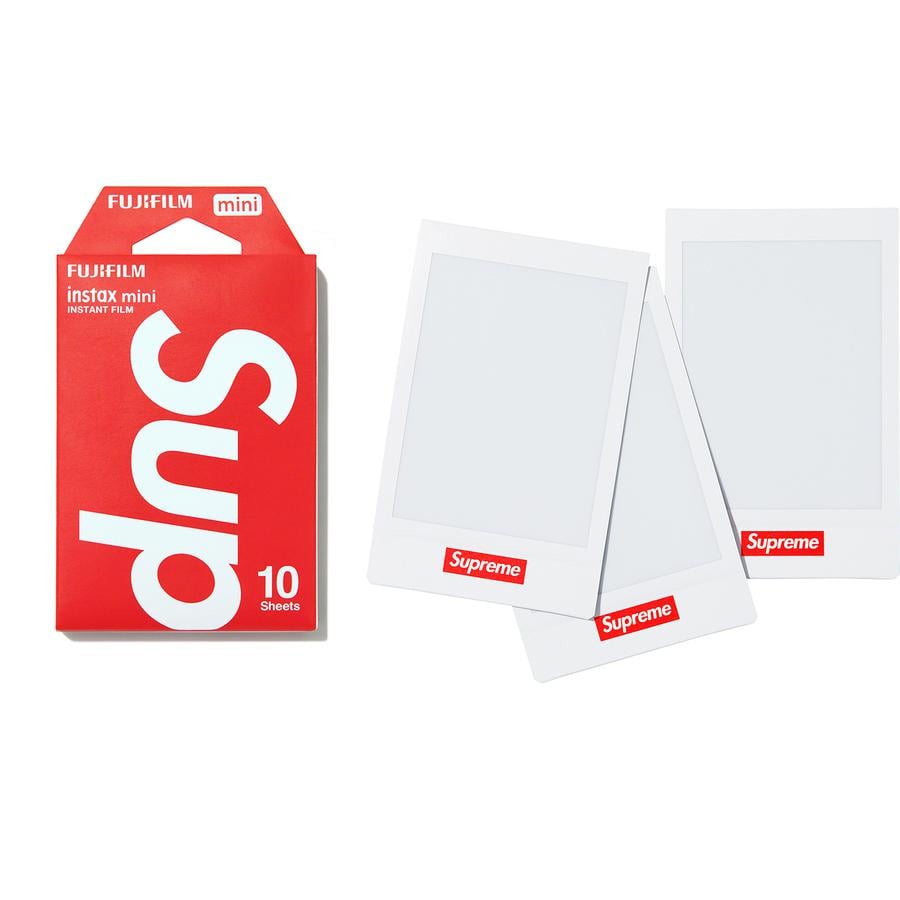 Details on Supreme Fujifilm instax Mini Instant Film (Pack of 10) from spring summer
                                            2020 (Price is $18)