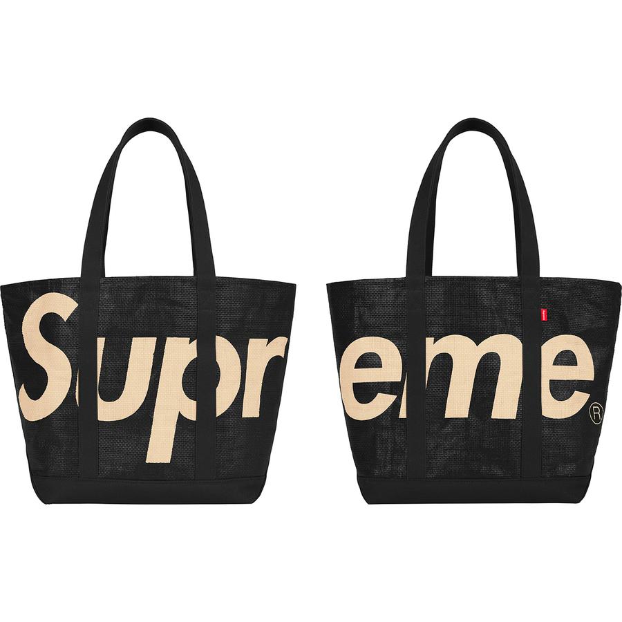 DropsByJay on X: Supreme Woven Shoulder Bag and Large Tote also releasing  this week! Available in Red, White and Black. Stay tuned for more Week 16  news set to come soon. Who's