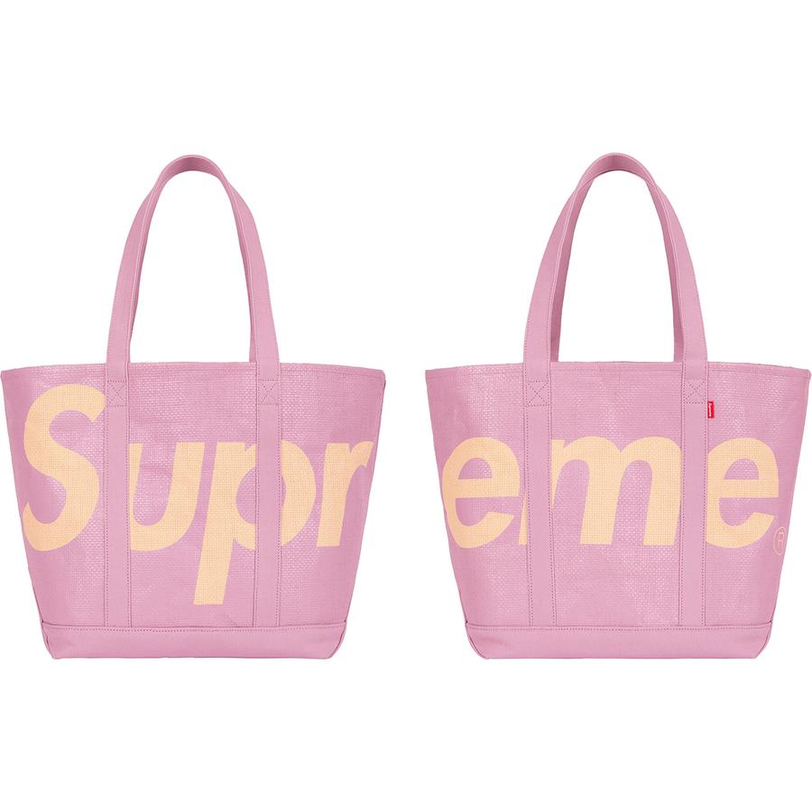 Supreme 20SS Raffia Tote Bag