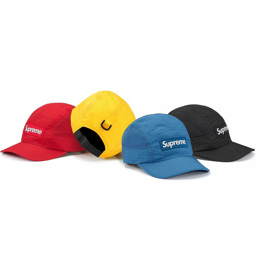 Supreme Reflective Ripstop Camp Cap released during spring summer 20 season
