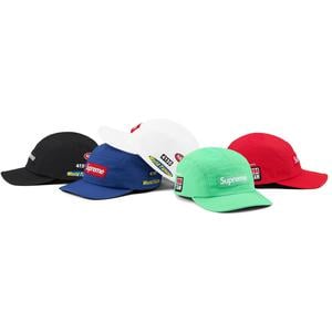 supreme trail camp cap black