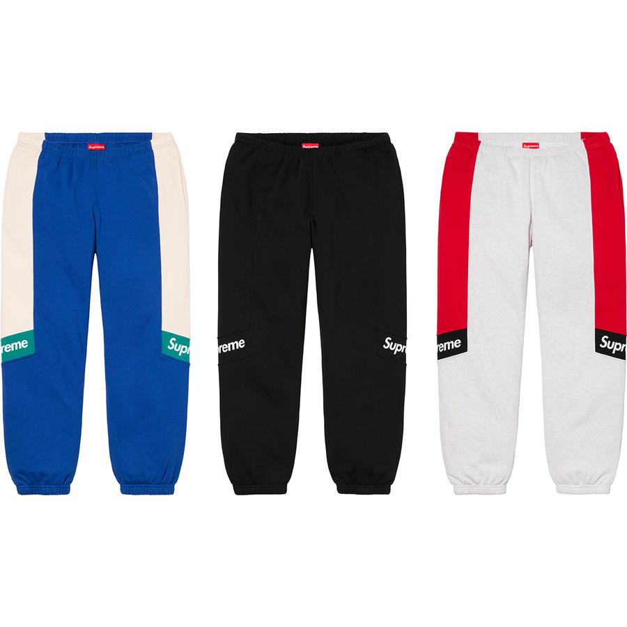 Details on Color Blocked Sweatpant from spring summer
                                            2020 (Price is $138)
