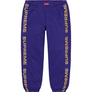 supreme metallic rib sweatpant