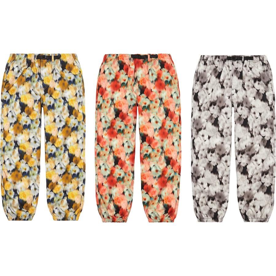 Supreme Liberty Floral Belted Pant released during spring summer 20 season