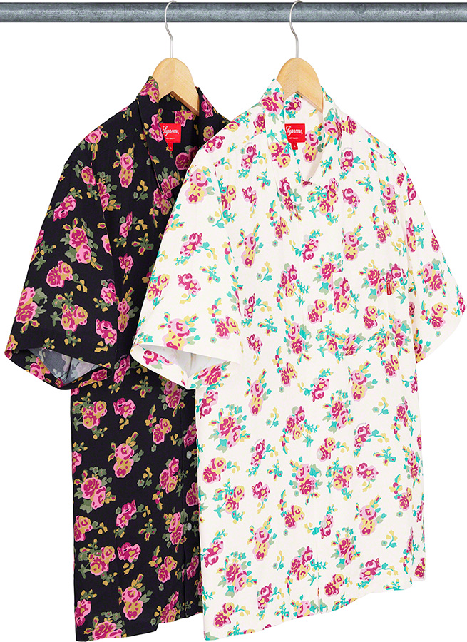 20S/S Supreme Floral Rayon S/S Shirt