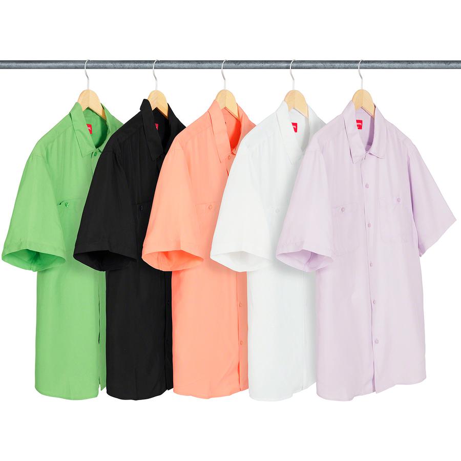 Details on Silk S S Work Shirt from spring summer
                                            2020 (Price is $158)