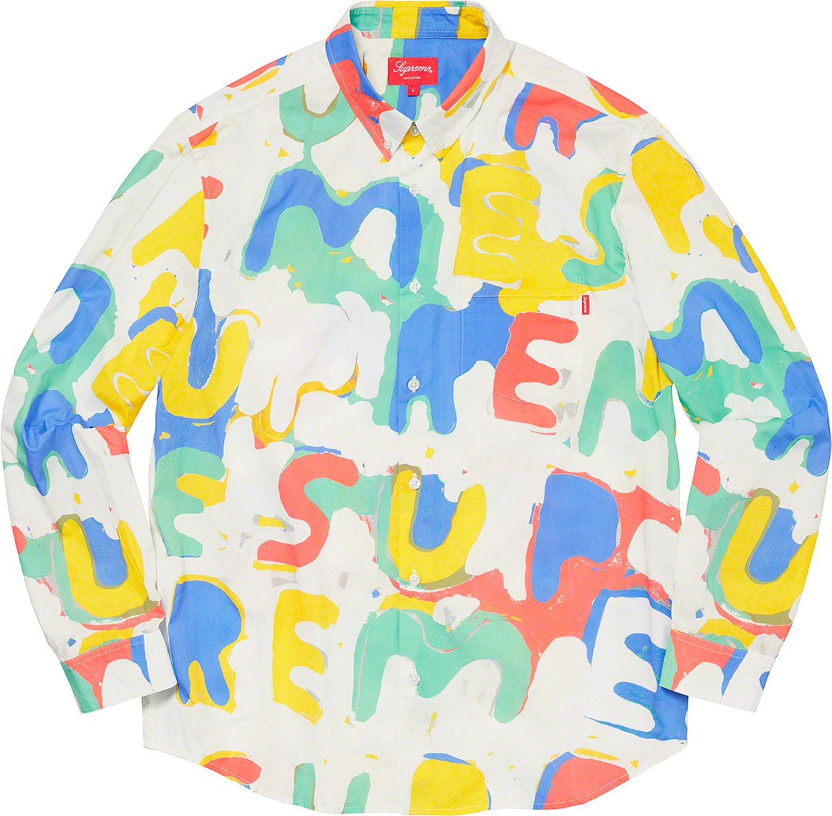 Painted Logo Shirt - spring summer 2020 - Supreme