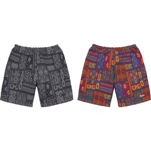 supreme patchwork shorts