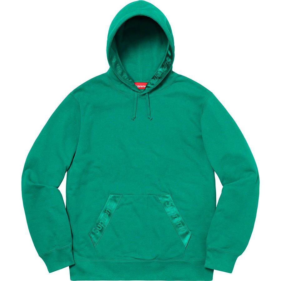 Details on Tonal Webbing Hooded Sweatshirt from spring summer
                                            2020 (Price is $158)