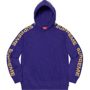 Metallic Rib Hooded Sweatshirt - spring summer 2020 - Supreme