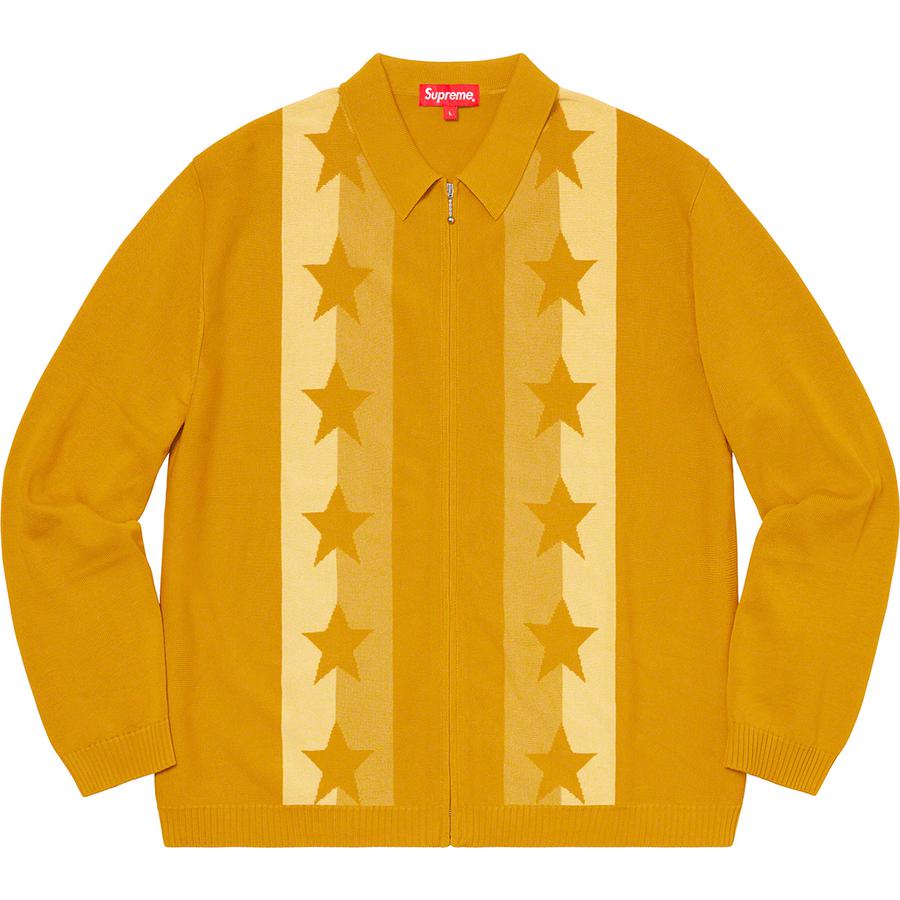 Details on Stars Zip Up Sweater Polo from spring summer
                                            2020 (Price is $158)