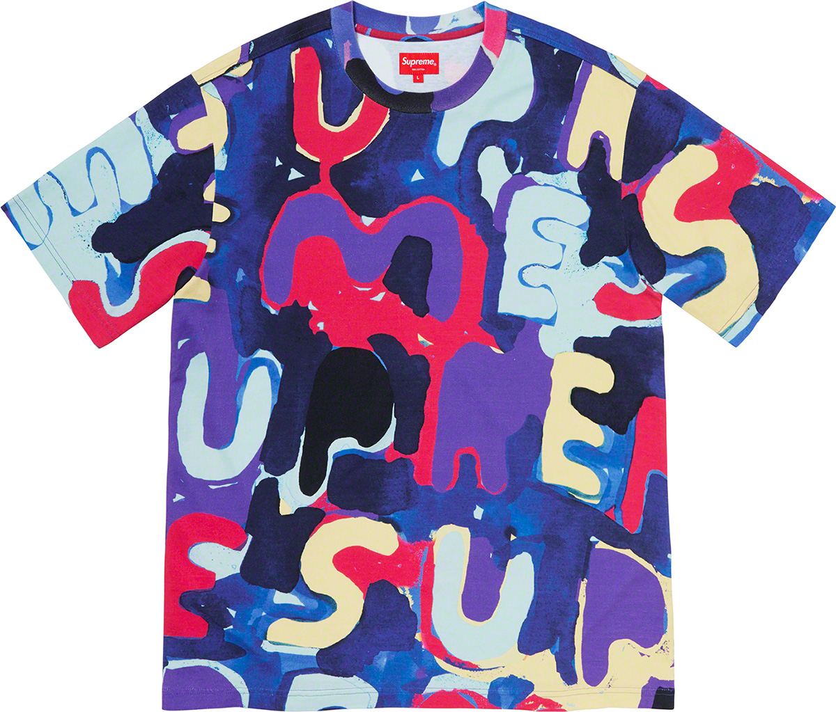 Painted Logo S S Top - spring summer 2020 - Supreme