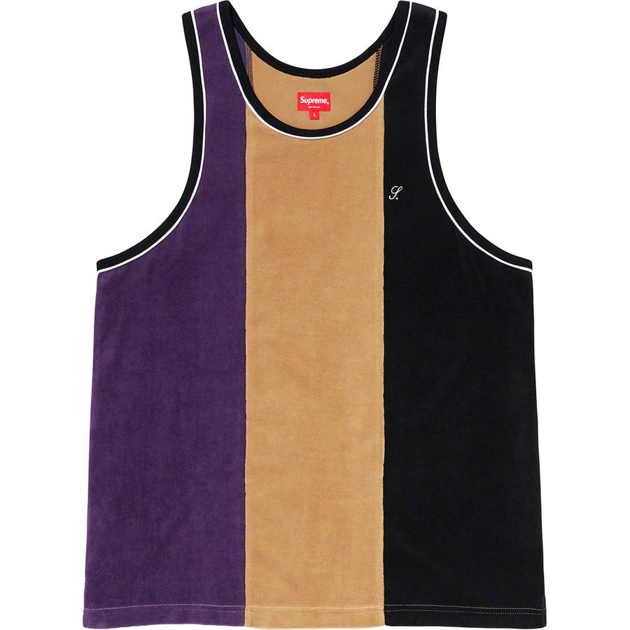 Details on Velour Tank Top  from spring summer
                                                    2020 (Price is $78)