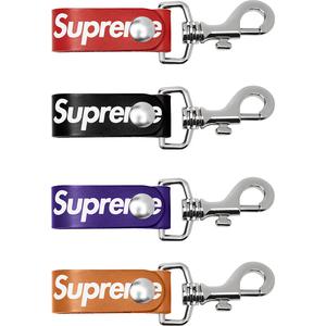 ができれば Supreme Leather Key Loop 