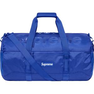 supreme duffle bag blue