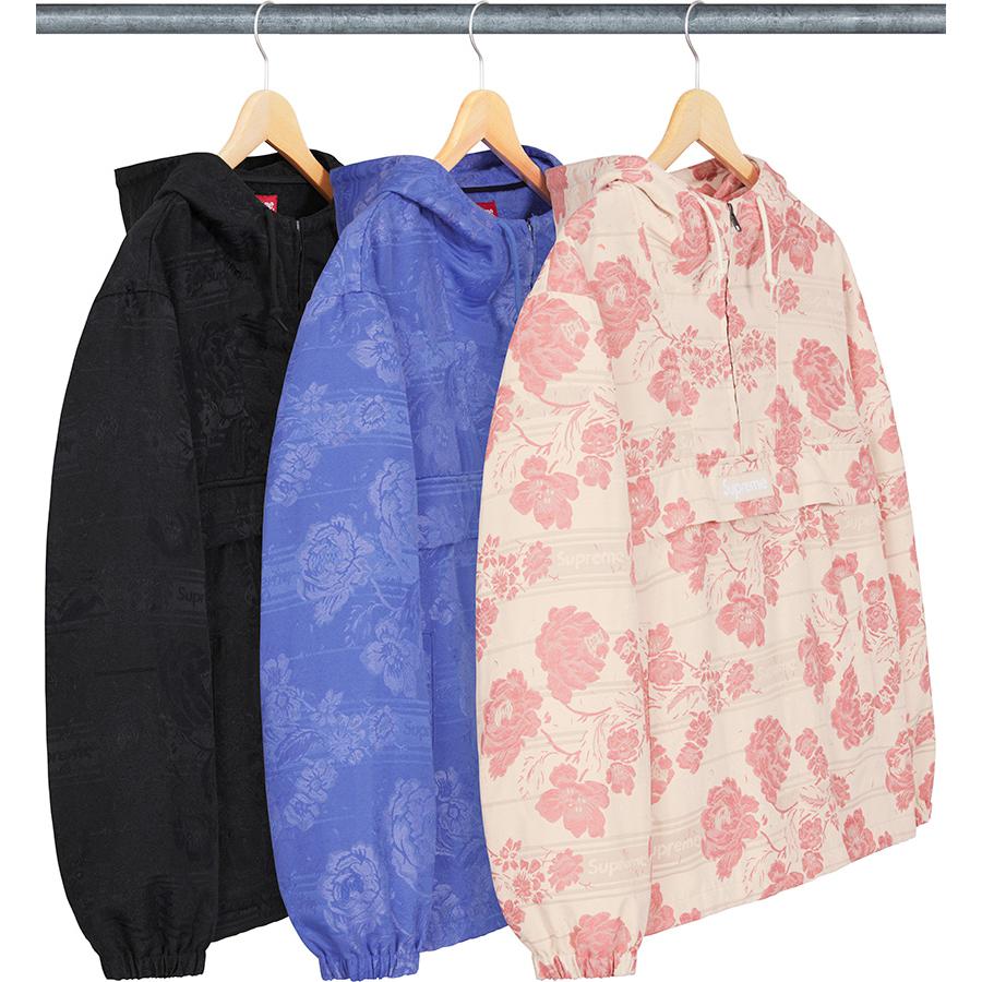 Supreme Floral Tapestry Anorak releasing on Week 11 for spring summer 2021