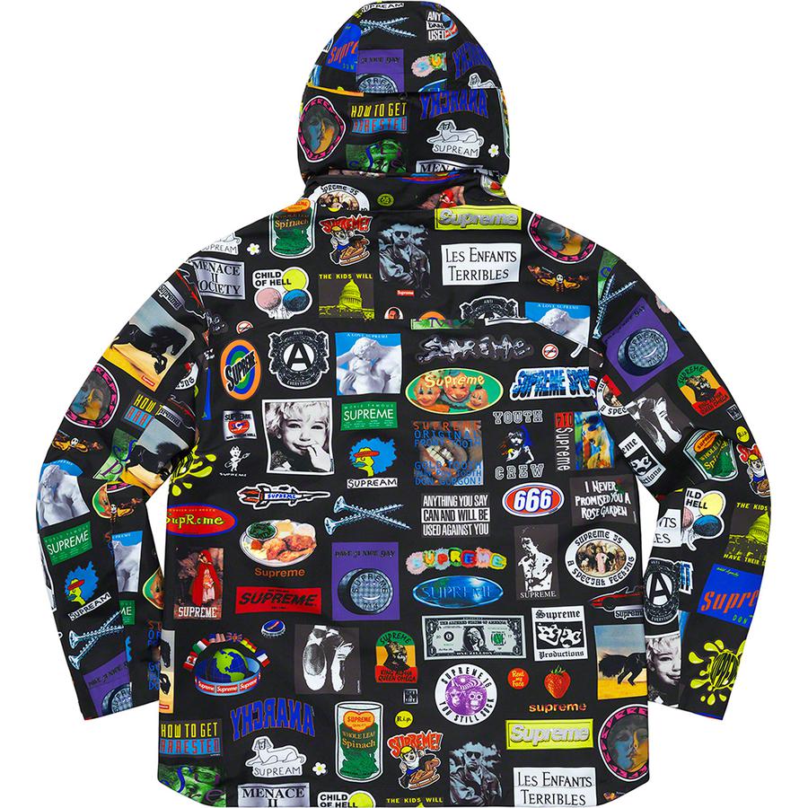 Supreme Gore-Tex Sticker Shell Jacket | oomabydesign.com