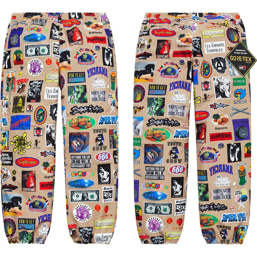 Supreme  21SS GORE-TEX Stickers Pant