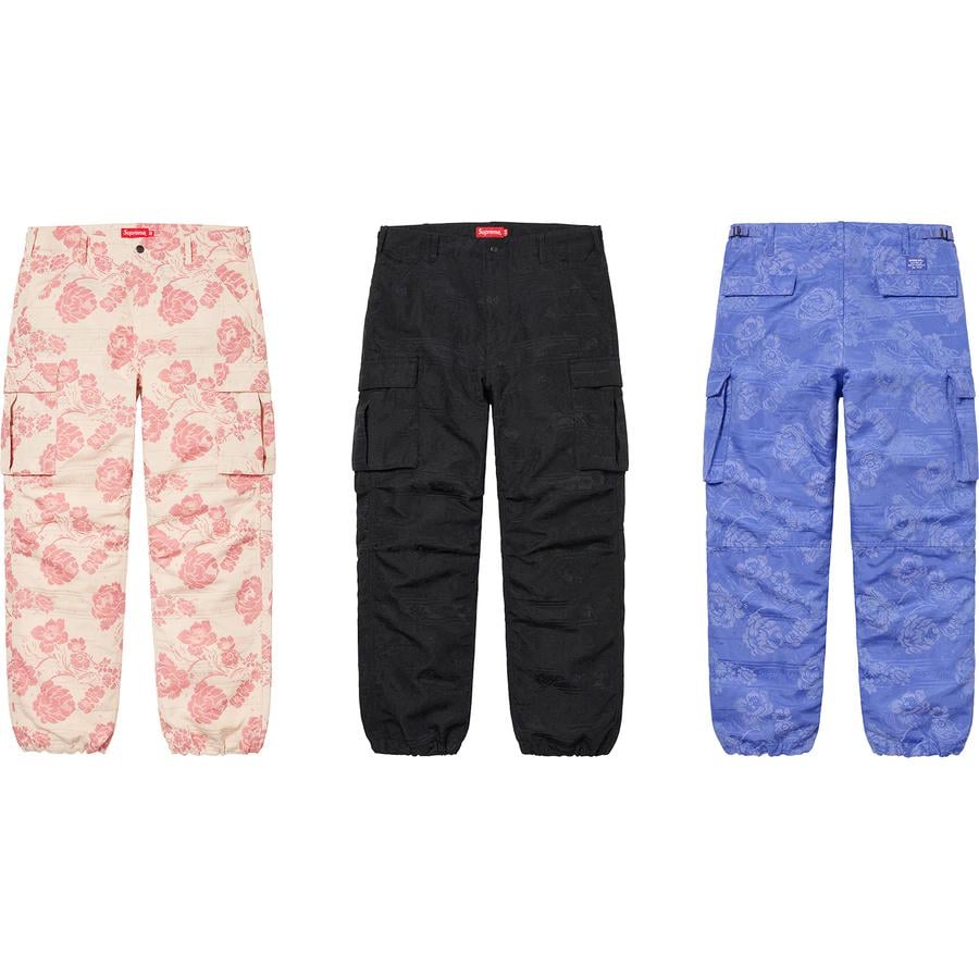 Supreme Floral Tapestry Cargo Pant  Pink