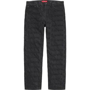 Frayed Logos Regular Jean - spring summer 2021 - Supreme