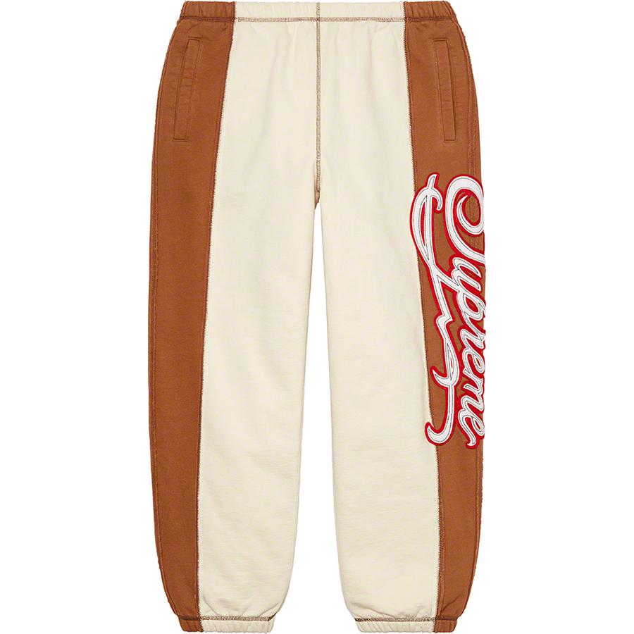 Details on Paneled Script Sweatpant  from spring summer
                                                    2021 (Price is $148)
