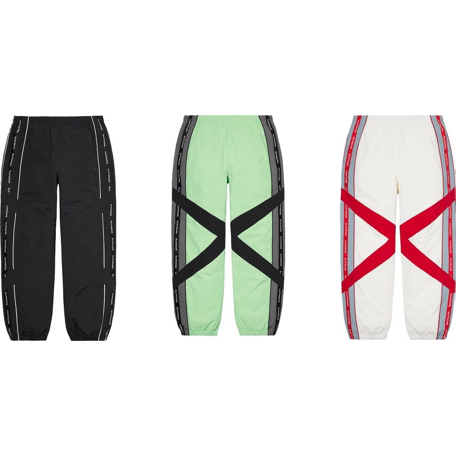 Details on Cross Paneled Track Pant from spring summer
                                            2021 (Price is $138)