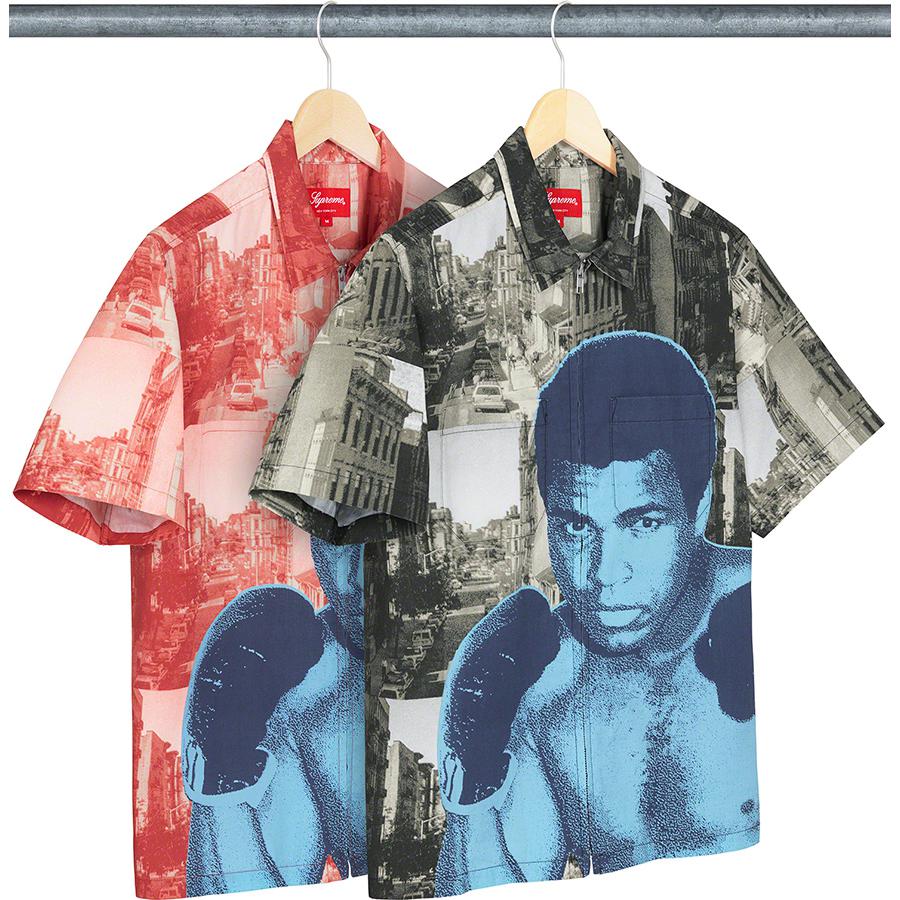 supreme Muhammad Ali Zip Up S/S Shirtトップス