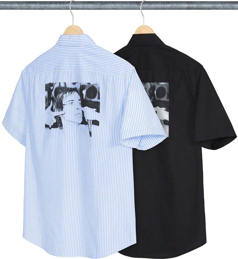 supreme iggy pop S/S stripe shirts