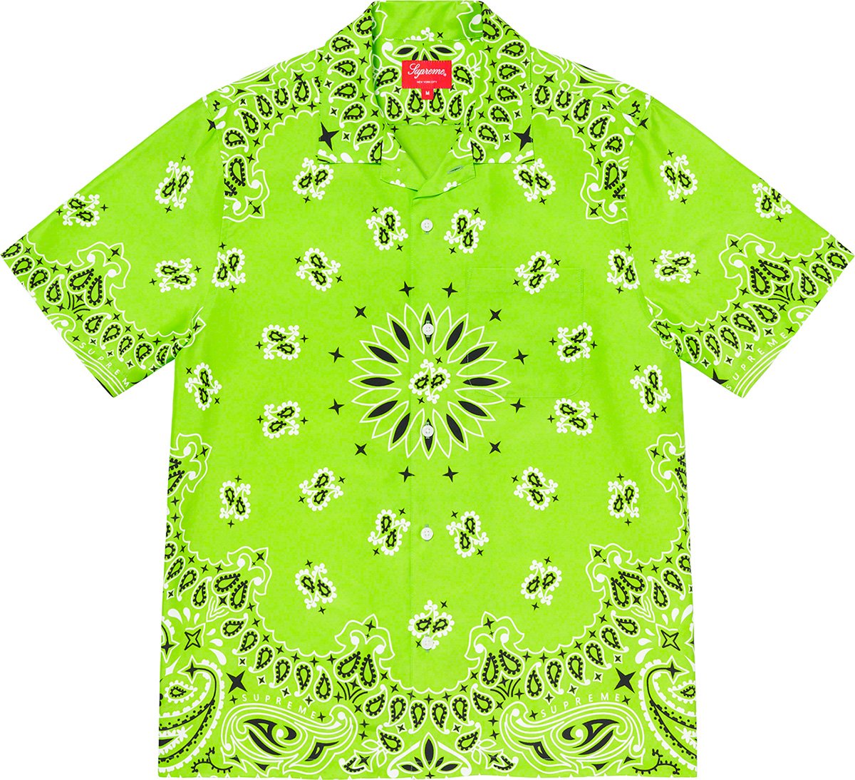 Bandana Silk S S Shirt - spring summer 2021 - Supreme