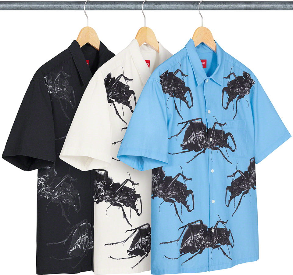 キムタク　私物　Supreme Beetle S/S Shirt ビートル　M
