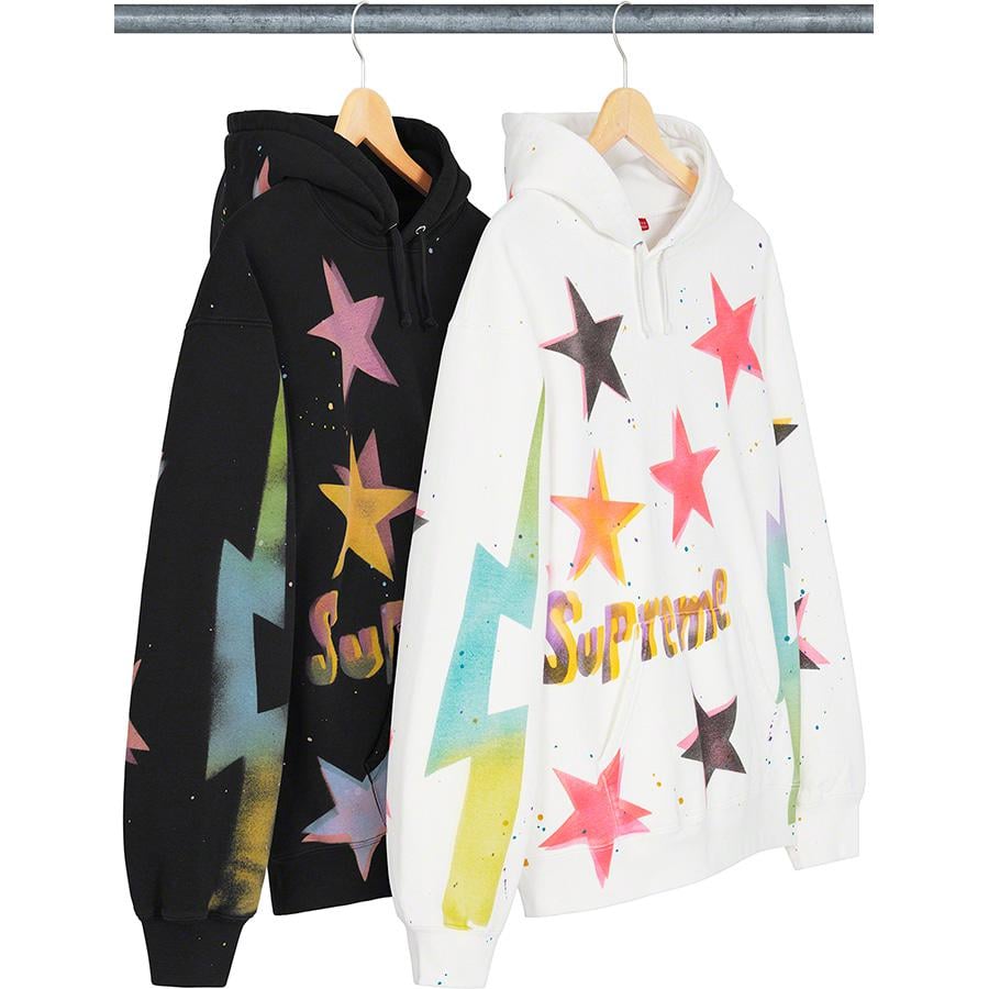 Details on Gonz Stars Hooded Sweatshirt from spring summer
                                            2021 (Price is $198)