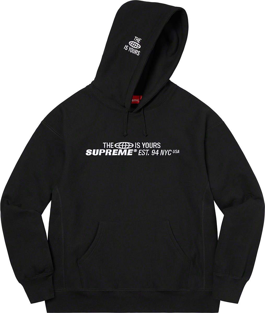 21ss Supreme world is yours Hooded-