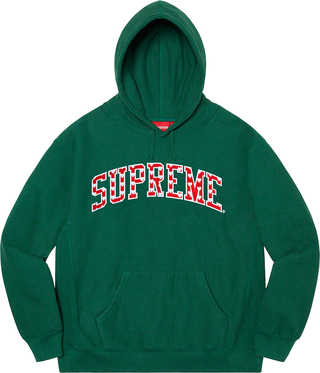 supreme Heart Arc Hooded Sweatshirt