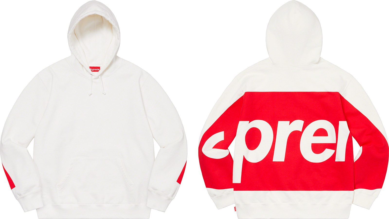 【L】Supreme Big Logo Hooded Sweatshirt