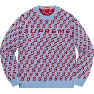 supreme s repeat sweater olive