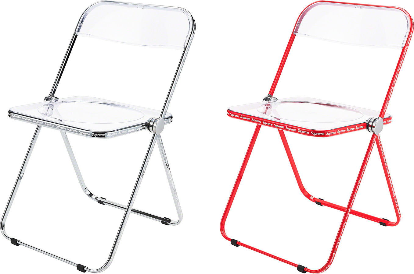LeagueTeeSupreme Anonima Castelli Plia Chair Red