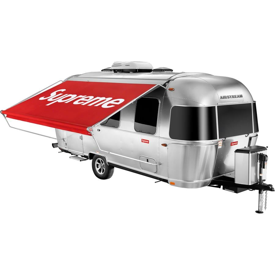 Details on Supreme Airstream Travel Trailer from spring summer
                                            2022 (Price is $90000)
