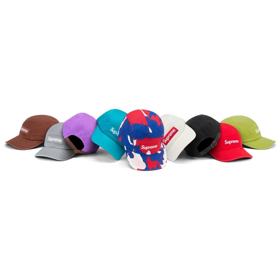 Supreme Washed Chino Twill Camp Cap for spring summer 22 season