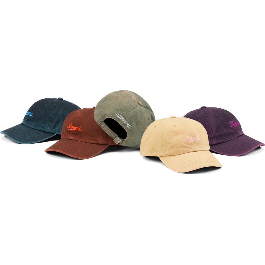 Supreme Washed Twill 6-Panel for spring summer 22 season