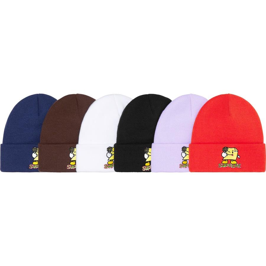 Supreme Sticky Note Beanie for spring summer 22 season
