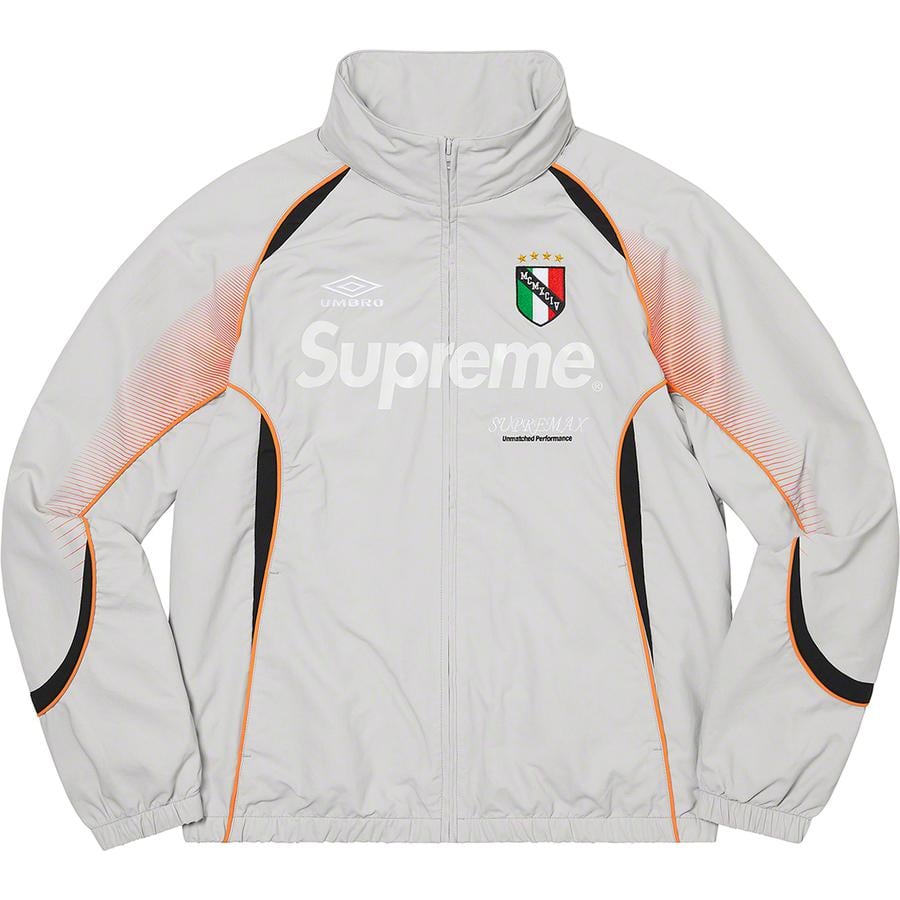 Details on Supreme Umbro Track Jacket  from spring summer
                                                    2022 (Price is $188)