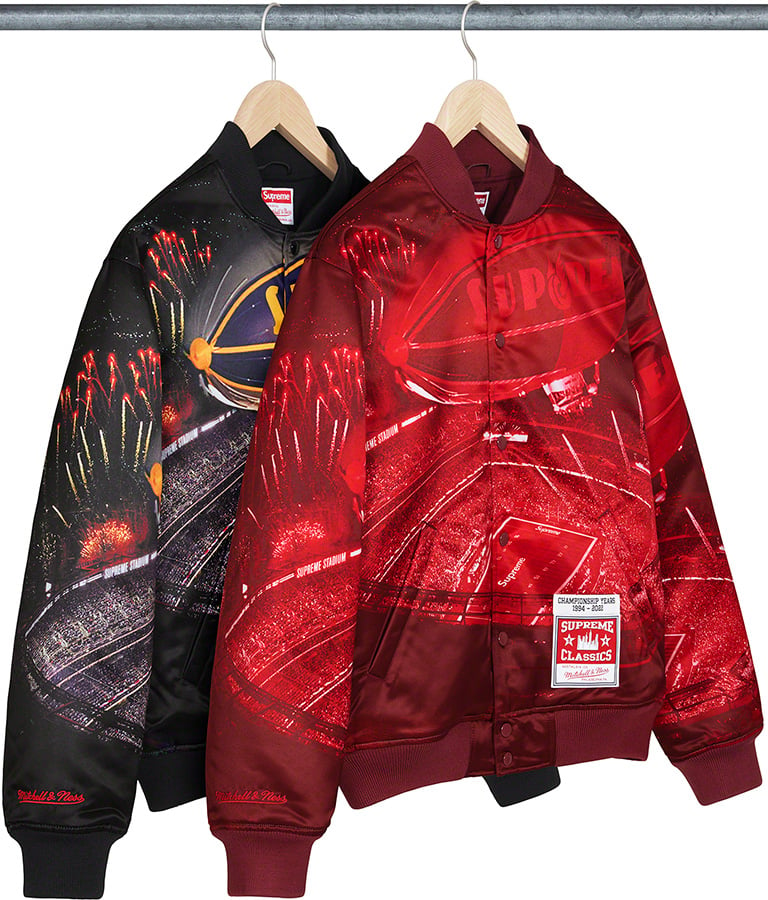 supreme バーシティジャケット スタジャン 最高デザイン 激レア 美品
