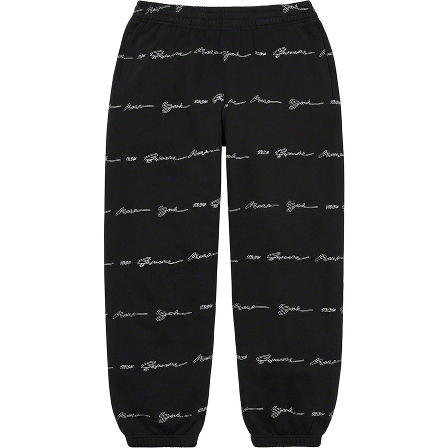 Details on Script Stripe Sweatpant  from spring summer
                                                    2022 (Price is $158)
