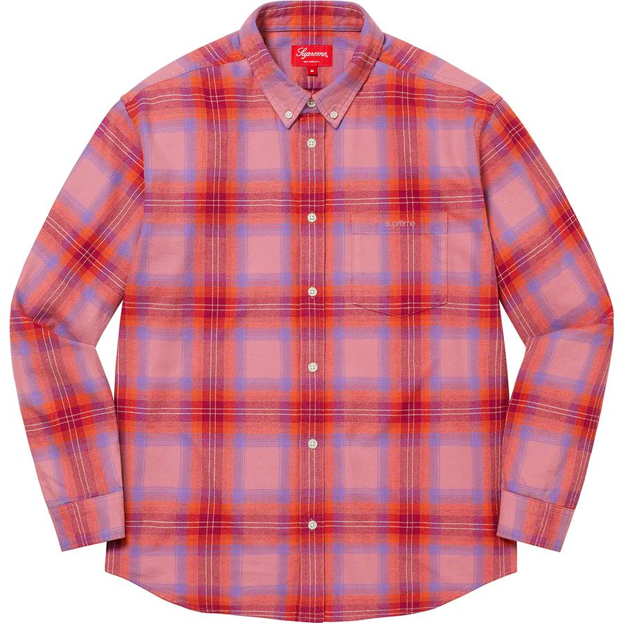 Details on Brushed Plaid Flannel Shirt  from spring summer
                                                    2022 (Price is $138)