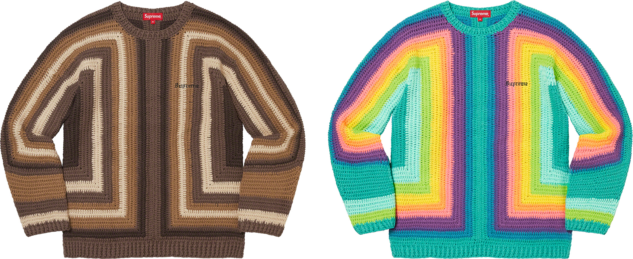 在庫正規店 Supreme - Supreme Hand Crocheted Sweaterの通販 by