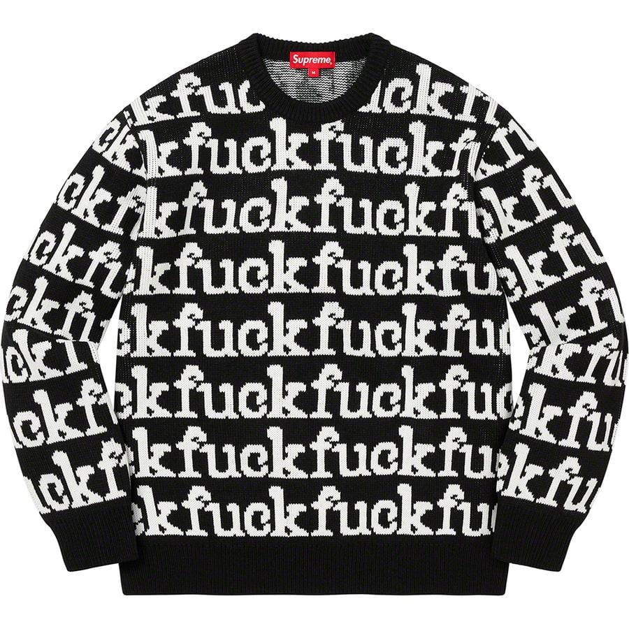 Details on Fuck Sweater  from spring summer
                                                    2022 (Price is $158)