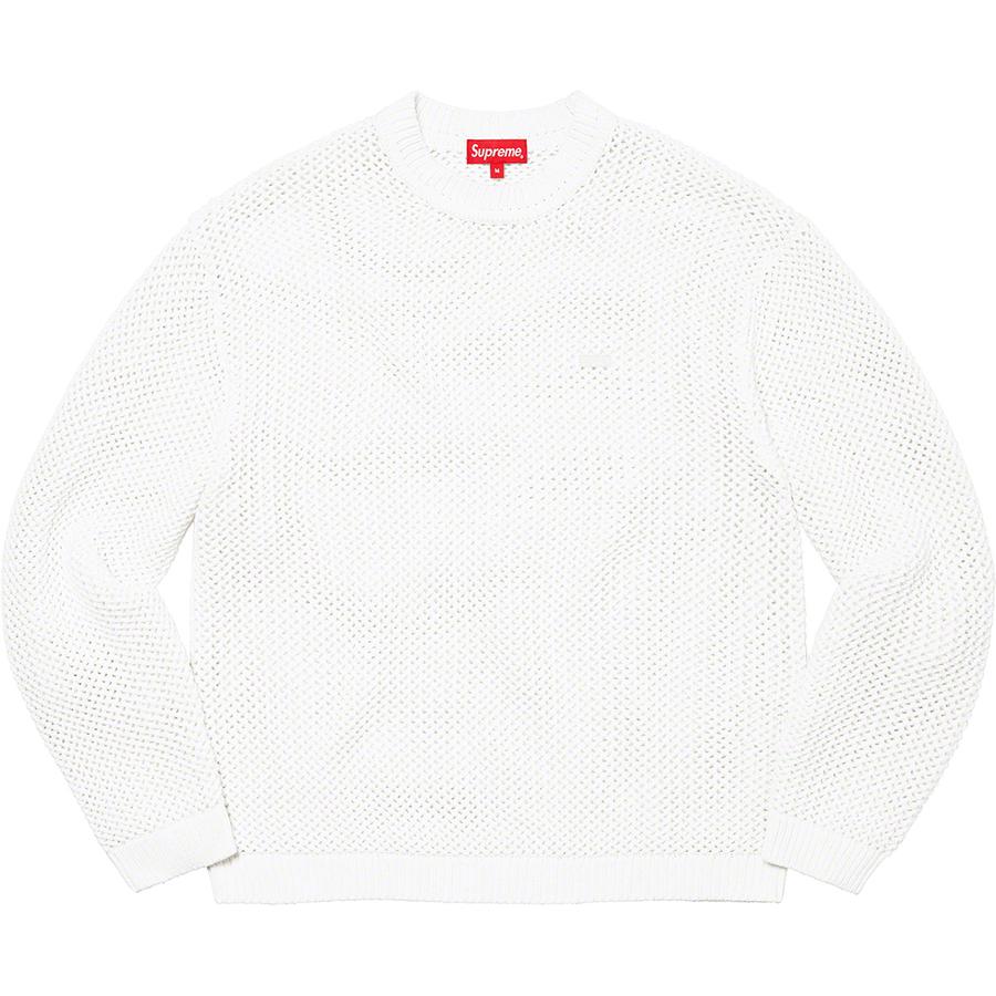 Details on Open Knit Small Box Sweater  from spring summer
                                                    2022 (Price is $138)