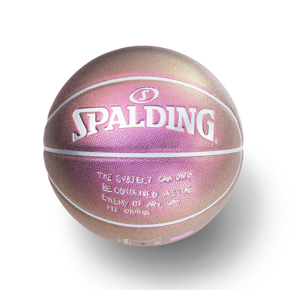 Details on Supreme Bernadette Corporation Spalding Basketball  from spring summer
                                                    2023