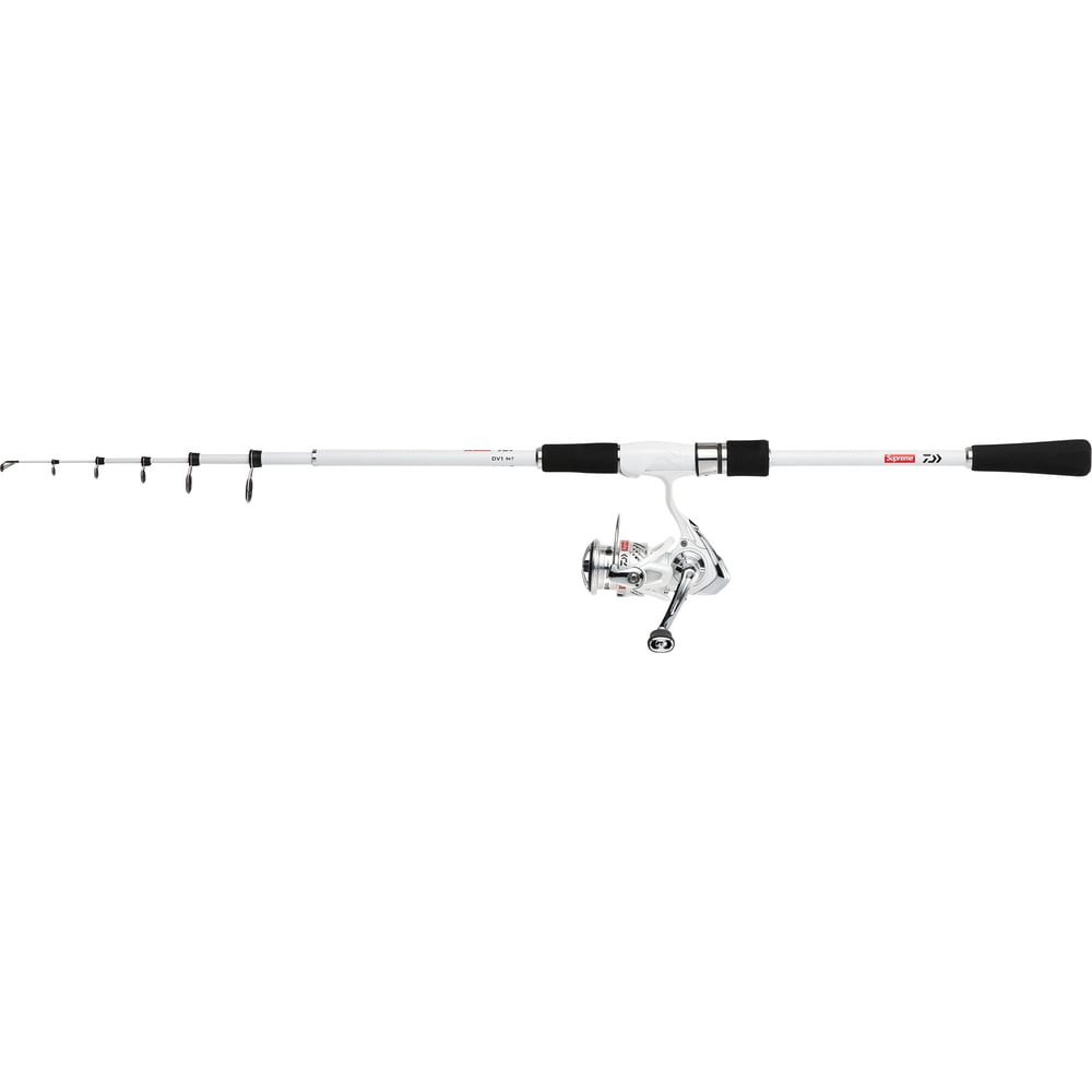 Details on Supreme Daiwa DV1 Fishing Rod and Reel from spring summer
                                            2023 (Price is $398)